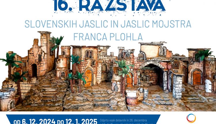 Razstava jaslic 2024 FLAJER